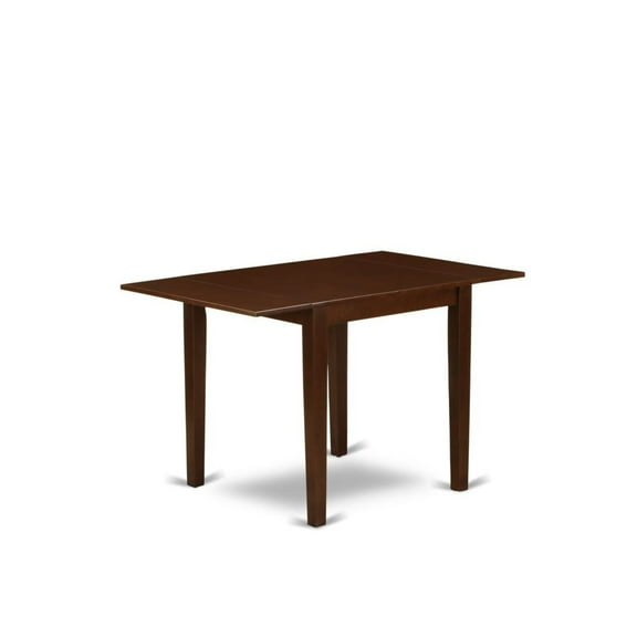 NDT-MAH-T Norden Rectangular Table 30"X48" With 2 Drop Leaves In Mahogany Finish
