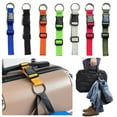 thumbnail image 3 of Portable Adjustable Multifunctional Anti-theft Travel Hanging Outdoor Small Tools Suitcases Belts Luggage Pendant Luggage Straps YELLOW, 3 of 8