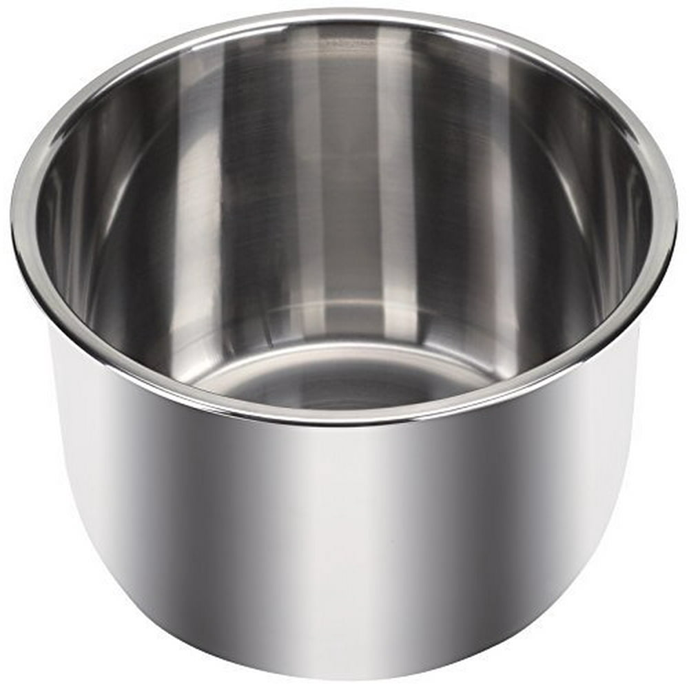 Instant Pot Inner Pot with 3 Ply Bottom, 6 quart, Stainless Steel Instant Pot Stainless Steel Inner Pot 6 Qt