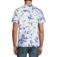 thumbnail image 3 of Blue Moon Men's & Big Men's Logo Tie Dye Short Sleeve Graphic T-Shirt, Size S-3XL, 3 of 5