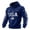 Z01 Blue, variant on Conairie Hoodies for Men's USA Patriotic Hooded Sweatshirt American Flag Graphic Pullover for 4th of July Black L