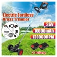 thumbnail image 3 of 36V Electric Cordless Grass Trimmer 1880W Portable Lawn Mower Adjustable Brush Cutter Weeder Pruning Tool Gardening Machine ,Easy to Use, 3 of 7
