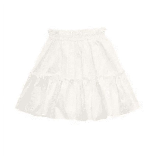 Minifalda de cintura alta para mujer, falda abullonada de corte A a la moda de verano, ropa femenina de moda