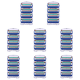 thumbnail image 1 of 32 Piezas Repuesto Afeitadora Duradera Con Cuchilla 5 Capas Accesorios para Hombres () Azul, 1 of 5
