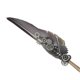 thumbnail image 1 of Quill Pen and Ink Set Vintage Style Smoothly Writing Durable Widely Used Feather Pen and Ink Set with Wax Stamp Notebook Gray, 1 of 3