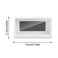 thumbnail image 3 of Teléfono de baño Soporte de pared para teléfono móvil Material sólido Diseño giratorio Se puede utilizar vertical u horizontalmente No requiere perforación, 3 of 7