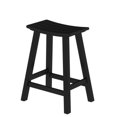 thumbnail image 2 of POLYWOOD&reg; Traditional 24 in. Saddle Bar Stool, 2 of 7