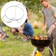 thumbnail image 4 of LOVEVER Camping Cookware Kettle BBQ Charcoal Grill Outdoor Barbecue, 4 of 8