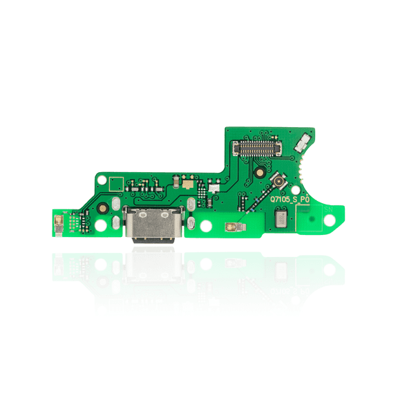Replacement Charging Port Board Compatible For Motorola One Fusion (XT2073 / 2020) (PART# Q7105_S_P1.1) (Aftermarket Plus)