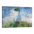 thumbnail image 1 of Cuadro Decorativo Mujer Con Sombrilla Y Su Hijo Por Claude Monet Canvas Revolution Cuadro 90 x 60 cm, 1 of 5