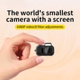 thumbnail image 2 of HD 1080p Mini Camera With Built-in Screen Portable Vintage Small Camera For Home Campus Vlog CCD Can Upload To Mobile Phone, 2 of 9