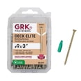 thumbnail image 1 of Tornillos ITW Brands GRK 30903 #9 x 7,5 cm Deck Elite 80 quilates, 1 of 9