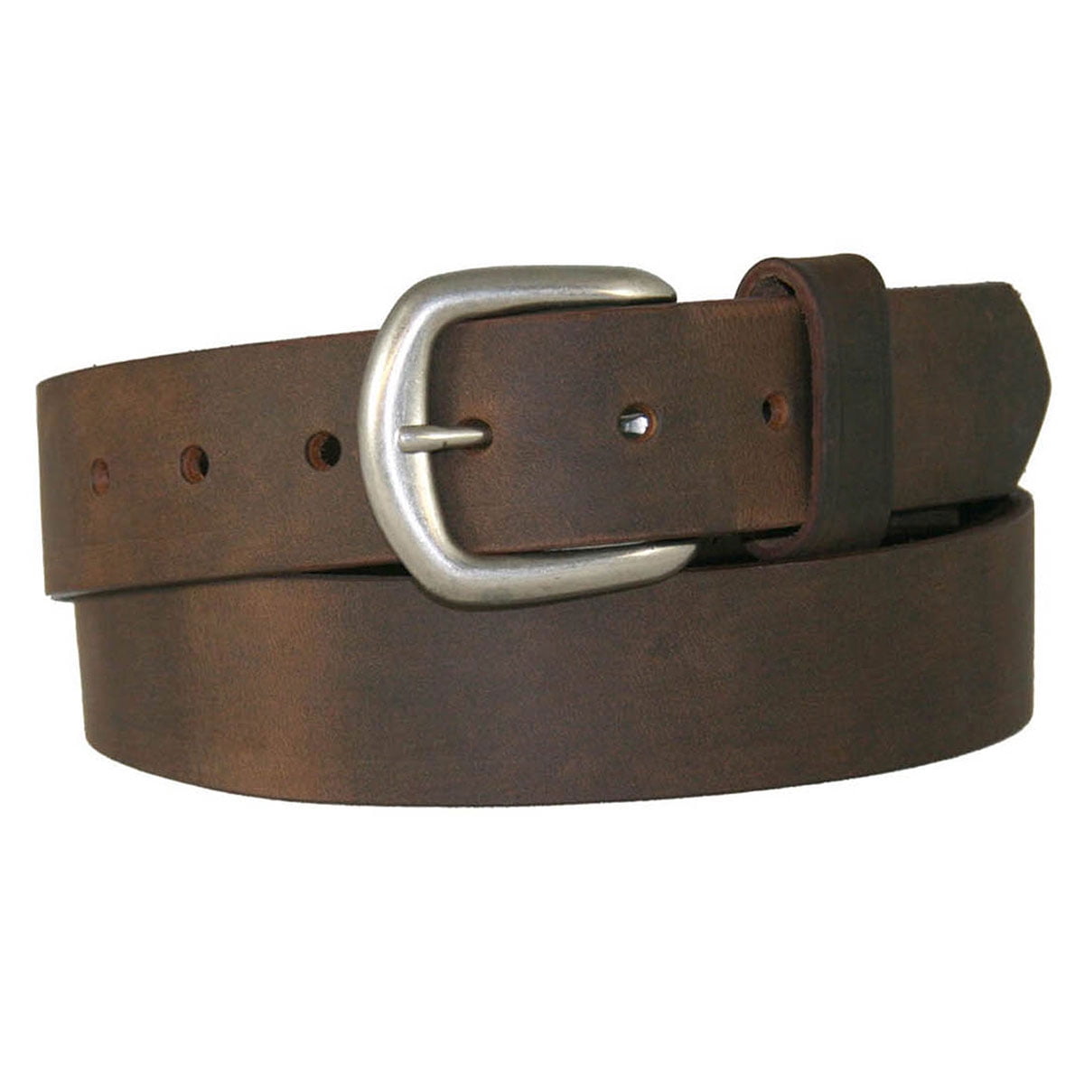 Boston Leather 1-12 Chieftain Leather Belt - 46 - Walmart.com