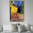 thumbnail image 5 of Famous Art, Starry Sky Landscape Art Canvas, Home Decor Poster, Cafe Terrace Night, Reproduction Art Canvas, Cafe Landscape Printed, Canvas Wall Decor - Rolled Canvas, 5 of 6