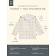 thumbnail image 5 of Modern Moments by Gerber Hooded Long Sleeve Top, Sizes 0/3 Months - 24 Months, 5 of 6
