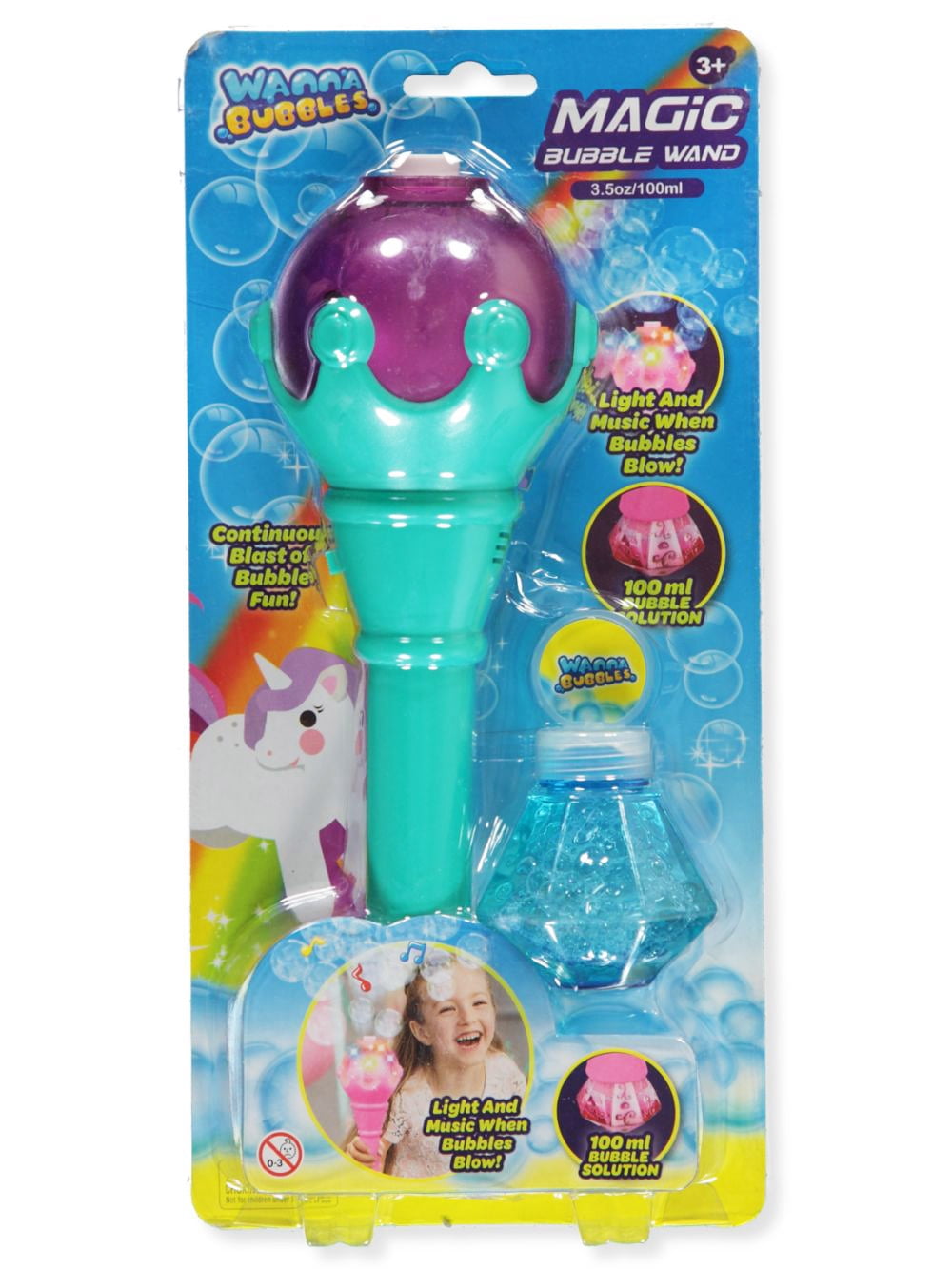 microphone bubble wand