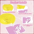 thumbnail image 3 of Decoraciones con forma de espiral para fiestas, HSDSH, Y2K, 2000, color rosa, 24 unidades, 3 of 7