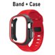 thumbnail image 3 of Funda de TPU + correa de silicona para Apple Watch Band Ultra 49 mm 42 mm 38 mm Correa deportiva para iWatch Series 9 8 7 6 SE 5 4 45 mm 44 mm 40 mm 41 mm, 3 of 5