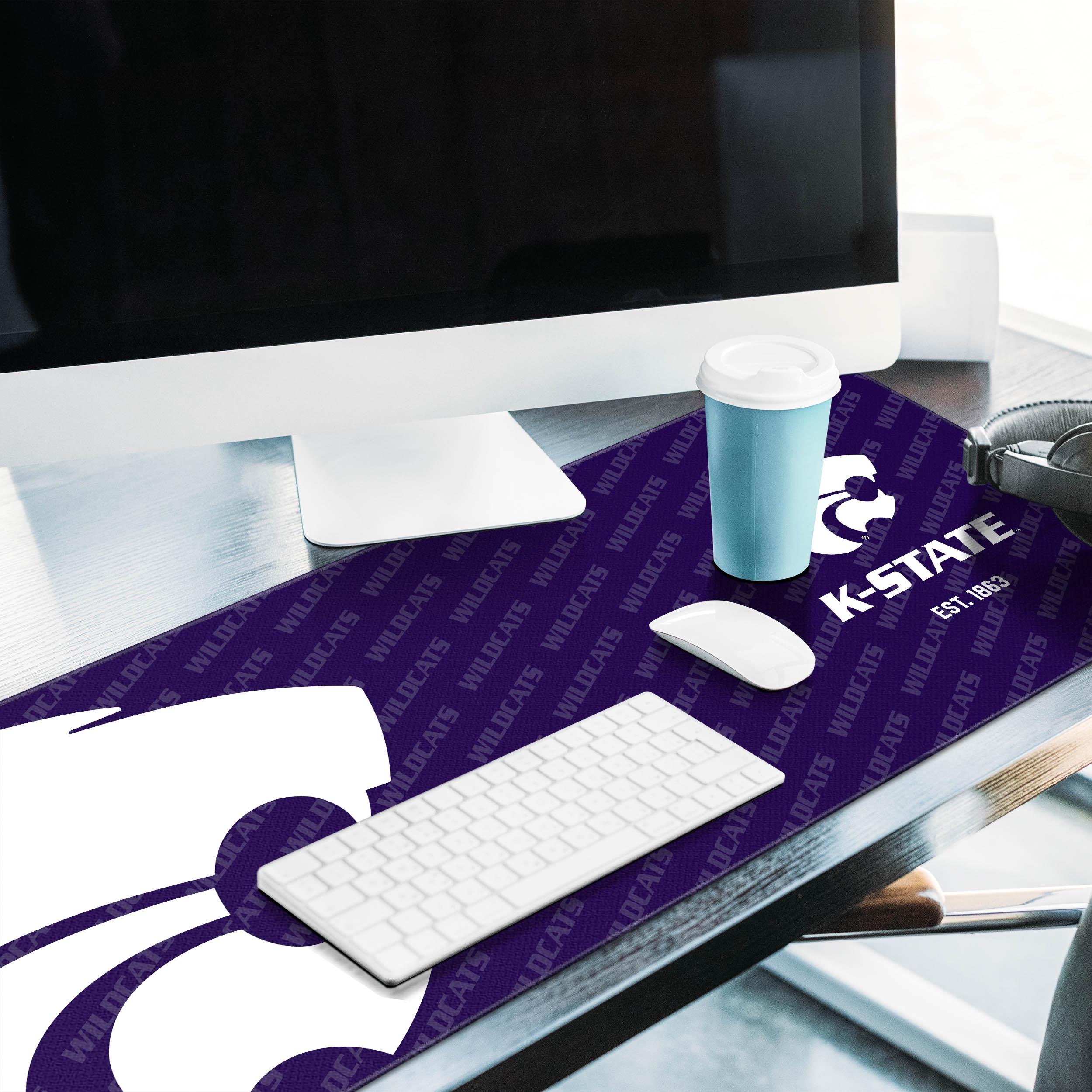 YouTheFan NCAA Kansas State Wildcats Logo Series Desk Pad SMU