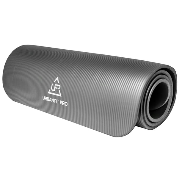 Tapete Para Yoga Alta Densidad 10mm De Grosor Plateado Unitalla UrbanFit Pro