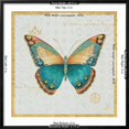 thumbnail image 5 of Art.com Bohemian Wings Butterfly VIA Art Print by Daphne Brissonnet, Black Frame Wall Art, 29" x 29", 5 of 5