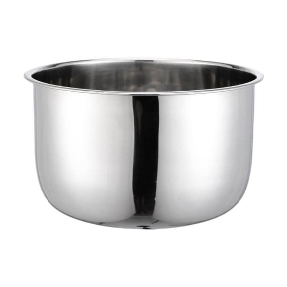 Revestimiento para olla arrocera, olla interior para cocina eléctrica, utensilio de cocina fácil de limpiar, contenedor interior resistente para olla 4l