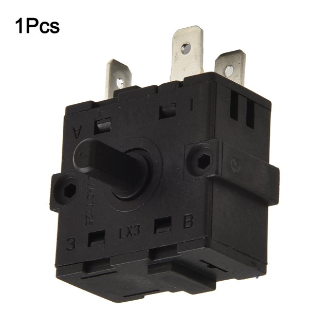 Sélecteur 3 Broches 5 Broches 250V 16A Pièces de Chauffage Électrique