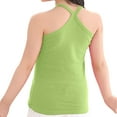 thumbnail image 3 of HAOTAGS Tank Tops for Toddler Girls Casual Summer Outdoor Cotton Tank Tops Green Size 10 Years, 3 of 7