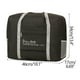 thumbnail image 2 of Bolsa de equipaje portátil plegable de gran capacidad, negra, 2 of 2