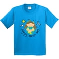 thumbnail image 3 of Inktastic Girls Happy Earth Day Youth T-Shirt, 3 of 5