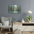 thumbnail image 6 of Luxe Metal Art 'Morning Reflections' by Silvia Vassileva, Metal Wall Art, 24"x16", 6 of 8