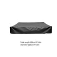 thumbnail image 2 of Garden Sandpit Cover Dustproof Sandpit Cover Small Bath Sandbox Protector, 2 of 8