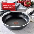 thumbnail image 5 of T-fal Signature, Nonstick Aluminum Cookware Set, 12 Piece, Black, 5 of 7