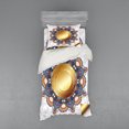 thumbnail image 2 of Ambesonne Mandala Bedding Set 4 Pcs, Floral Boho, Queen, Multicolor, 2 of 3