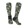 thumbnail image 5 of Lsque Lilies Flowers Printed Crew Socks Men's Women's LightWeight Thin Casual Calf Socks ,Knee High Socks,Cotton Socks, 5 of 9
