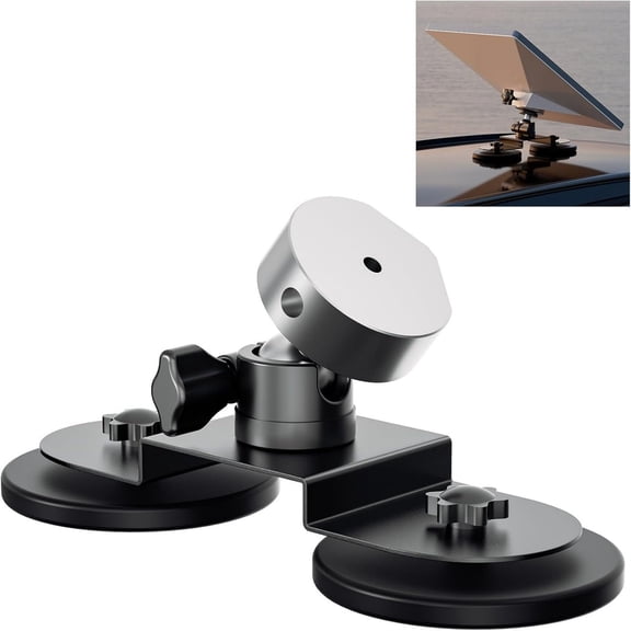 Starlink Gen 3 Adjustable Wall & Roof Mount Kit – Heavy-Duty Carbon Steel Weatherproof Base with 360° Rotation & 120° Tilt for Starlink Gen 3 Dish