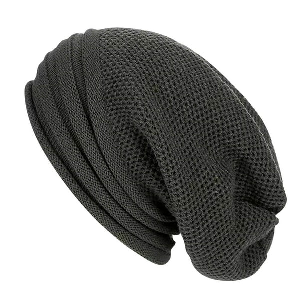 Sombreros para mujer, hombre, invierno, informal, tejido, térmico, con pompón