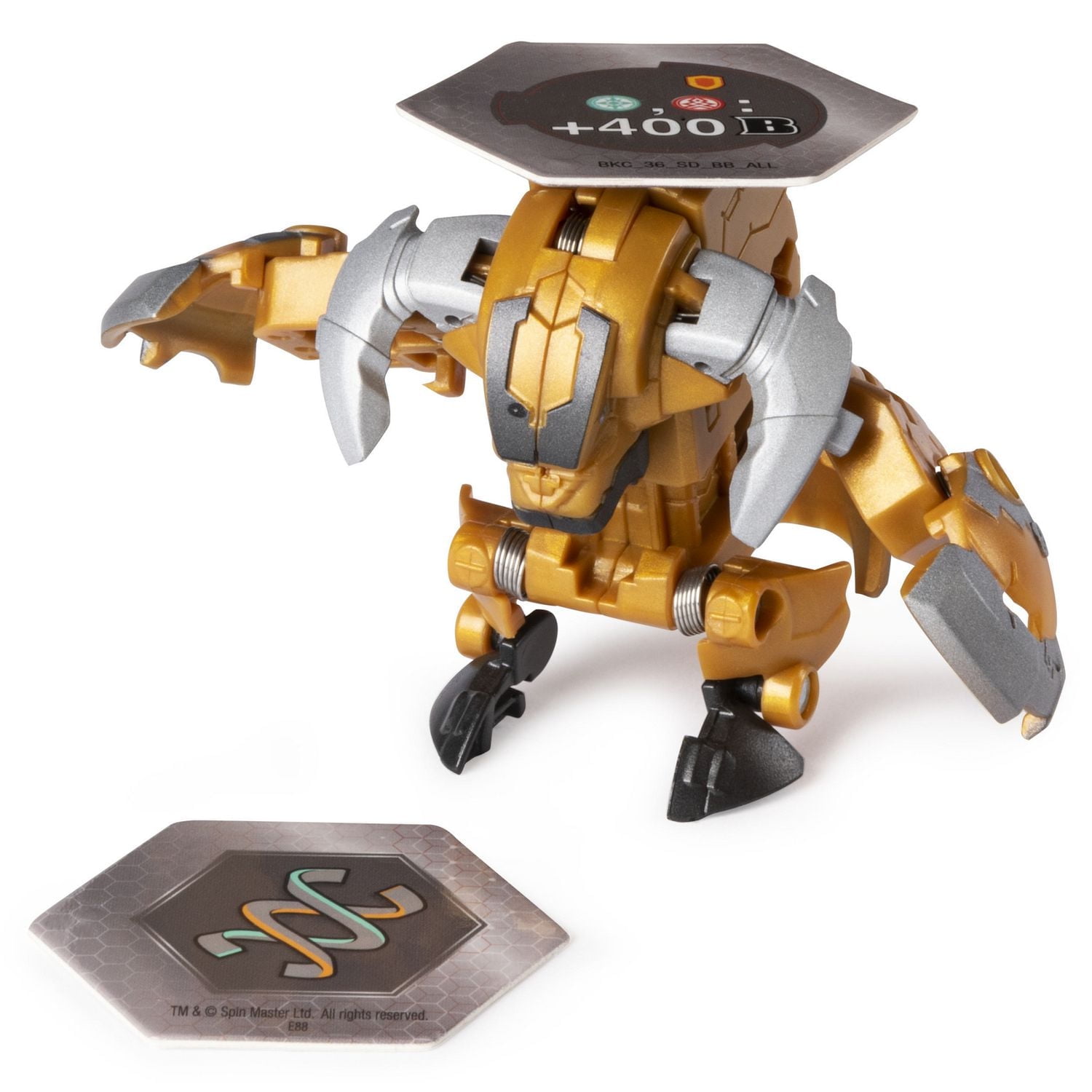 Bakugan Ultra, Aurelus Maxotaur, 3-inch Tall Collectible Transforming Creature, for Ages 6 and Up