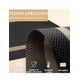 thumbnail image 3 of Manteles Individuales Xtellar para Mesa 6 Piezas, Tapetes para Mesa de Comedor Antideslizante, Resistente al Calor, Individuales para Mesa PVC,Fácil de Limpiar,para el Restaurante,Cocina,Hotel cafe, 3 of 5