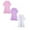 Pink 1PCS & Purple 1PCS & White 1PCS, variant on LUOGENLI 2 Pack Little Girls Swim Cover up Kids Swimsuit Coverup Zip up Beach Bathing Suit Hooded Bathrobe Absorbent Beach Dress Girls Fourth of July Dress 10-12 Casual 120