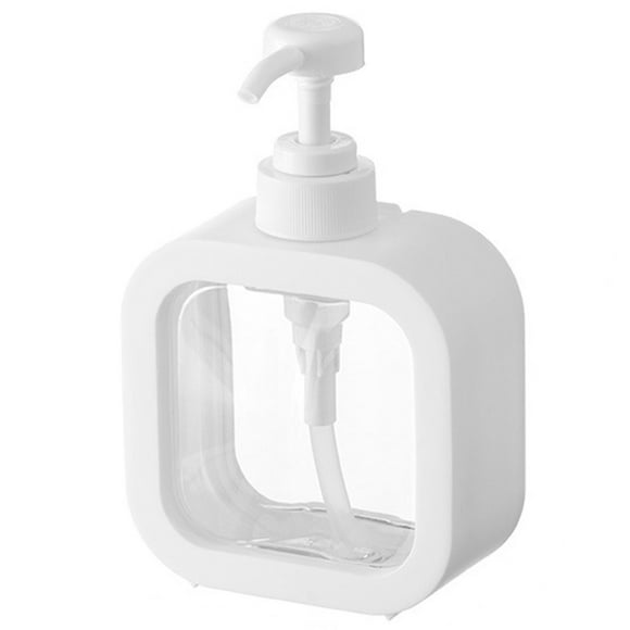 MYG for Clear Plastic Soap Dispenser Bottle 300ML Refillable Bathroom Hand Soap Pump Dispenser with Large Opening for Kitchen Bathroom Office Bedroom Salon Lotion Shampoo Detergent