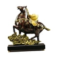 thumbnail image 4 of Figura de caballo, decoración de mesa, resina, coleccionable, obra de arte, artesanía fina Vistoso, 4 of 8