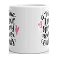 thumbnail image 3 of A True Love Story Never Ends Coffee Tea Ceramic Mug Office Work Cup Gift 15 oz, 3 of 3