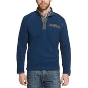 G.H. Bass & Co Men's Arctic Terrain Classic Fit Polar Fleece Sweater Blue Size Large