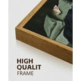 thumbnail image 6 of Drsoum VLarge 20x40in Natural Framed intage Wall Art Classic Moody Decadent Young Woman After the Dance Victorian Wall Prints Living room Bedroom Office Decor, 6 of 7