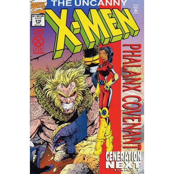 Uncanny X-Men, The #316 VF ; Marvel Comic Book