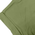thumbnail image 5 of Womens Tops Dressy Casual Summer Flutter Sleeve T-Shirts Trendy Ruffle Short Sleeve Loose V-Neck Tunic Tops, 5 of 7