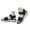 Black, variant on Platform Sandals for Women Adjustable Wide Width Athletic Outdoor Water Beach Shoes
