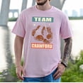 thumbnail image 3 of Crawford Last Name Retro Family Name Crawford Boxing T-Shirt, Multicolors, Size S-5XL, 3 of 5