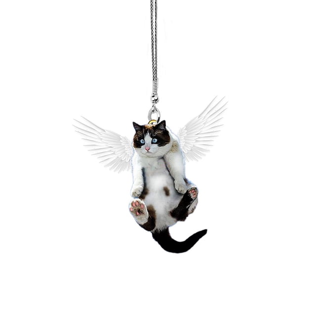Toystoory Colgador de ganchos adhesivos para pared con forma de Animal para coche, ganchos fuertes, ventosa, soporte de almacenamiento de pared para cocina Decoración del hogar gato alado Toystoory HA004776-03